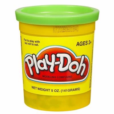 Пластилин в баночке 130г, светло-зеленый, Play-Doh, Hasbro [22002-02] Пластилин в баночке 130г, зеленый, Play-Doh, Hasbro [22002-02]