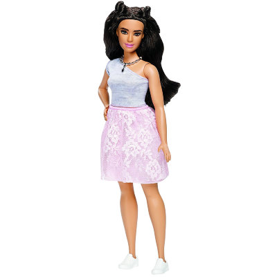 Кукла Барби, пышная (Curvy), из серии &#039;Мода&#039; (Fashionistas), Barbie, Mattel [DYY95] Кукла Барби, пышная (Curvy), из серии 'Мода' (Fashionistas), Barbie, Mattel [DYY95]