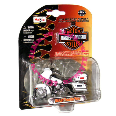Модель полицейского мотоцикла Harley-Davidson 2004 FLHTP Electra Glide Police, 1:24, Maisto [35094-3] Модель полицейского мотоцикла Harley-Davidson 2004 FLHTP Electra Glide Police, 1:24, Maisto [35094-3]
