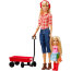 Куклы Барби и Челси, из специальной серии 'Ферма', Barbie, Mattel [GCK84] - Куклы Барби и Челси, из специальной серии 'Ферма', Barbie, Mattel [GCK84]