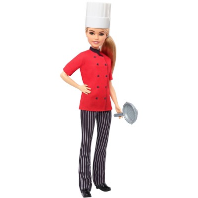 Кукла Барби &#039;Шеф-повар&#039;, из серии &#039;Я могу стать&#039;, Barbie, Mattel [FXN99] Кукла Барби 'Шеф-повар', из серии 'Я могу стать', Barbie, Mattel [FXN99]
