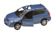 Модель автомобиля Pontiac Vibe GT 2003, 1:24, синий металлик, Yat Ming [24204B]