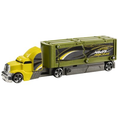 Трейлер "разбивающийся", серия Crashin' Big Rig, Hot Wheels, Mattel [W4657] Трейлер "разбивающийся", серия Crashin' Big Rig, Hot Wheels, Mattel [W4657]