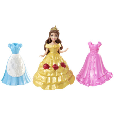 Подарочный набор в сумочке с мини-куклой &#039;Белль&#039; (Belle), из серии &#039;Принцессы Диснея&#039;, Mattel [BBD32] Подарочный набор в сумочке с мини-куклой 'Белль' (Belle), из серии 'Принцессы Диснея', Mattel [BBD32]