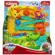 * Развивающая игрушка для малышей 'Жирафик и его друзья' (Press 'n Pop Pinball - Веселый пинбол), из серии Poppin' Park, Playskool-Hasbro [A1940]