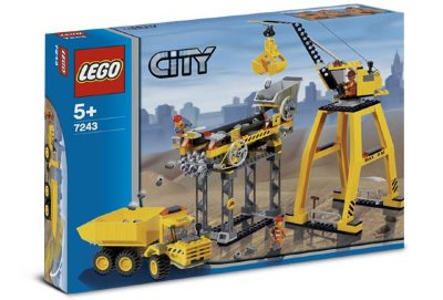 Конструктор &quot;Строительная установка&quot;, серия Lego City [7243] Конструктор "Строительная установка", серия Lego City [7243]