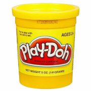 Пластилин в баночке 130г, желтый, Play-Doh, Hasbro [22002-03]