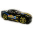Модель автомобиля 'C6 Corvette', Чёрно-жёлтая, Tooned, Hot Wheels [DTX51] - Модель автомобиля 'C6 Corvette', Чёрно-жёлтая, Tooned, Hot Wheels [DTX51]