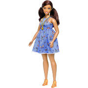 Кукла Барби, пышная (Curvy), из серии 'Мода' (Fashionistas), Barbie, Mattel [DYY96]
