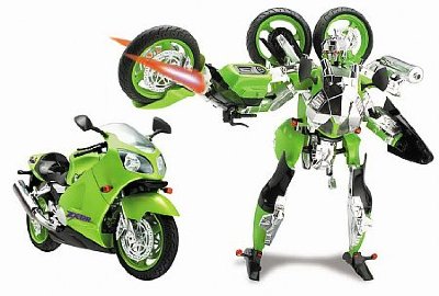 Робот -Трансформер &#039;Kawasaki Ninja ZX-12R 1:10&#039;, Road-Bot [53010] Робот -Трансформер 'Kawasaki Ninja ZX-12R 1:10', Road-Bot [53010]