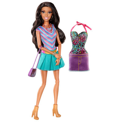 Шарнирная кукла Nikki, из серии &#039;Дом Мечты Барби&#039; (Barbie Dream House), Mattel [Y7440] Шарнирная кукла Nikki, из серии 'Дом Мечты Барби' (Barbie Dream House), Mattel [Y7440]