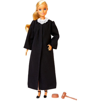 Кукла Барби &#039;Судья&#039;, из серии &#039;Я могу стать&#039;, Barbie, Mattel [FXP42] Кукла Барби 'Судья', из серии 'Я могу стать', Barbie, Mattel [FXP42]