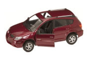 Модель автомобиля Pontiac Vibe GT 2003, 1:24, темно-красный металлик, Yat Ming [24204R]