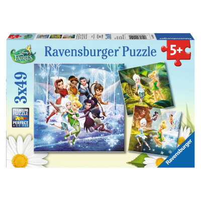 Набор пазлов 'Феи: четыре сезона', 3х49 элементов, Ravensburger [09219] Набор пазлов 'Феи: четыре сезона', 3х49 элементов, Ravensburger [09219]