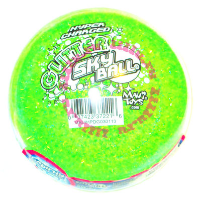 Мяч сверкающий, зеленый, 10 см, Glitter SkyBall, Maui Toys [37221g] Мяч сверкающий, зеленый, 10 см, Glitter SkyBall, Maui Toys [37221g]