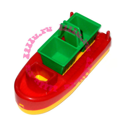 Игрушка для воды 'Баржа с капитанским мостиком и грузом, красная', Aquaplay [A288-04] Игрушка для воды 'Баржа с капитанским мостиком и грузом, красная', Aquaplay [A288-04]