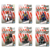 Набор из 6 фигуркок (Storm Shadow, Cobra Trooper, Cobra Commander, Shipwreck, Snake Eyes, Duke), 10см, G.I.Joe 2013, Hasbro [A0423-set1]