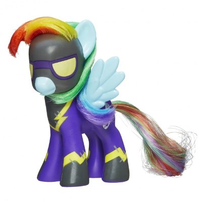 Коллекционная пони &#039;Rainbow Dash as Shadowbolt&#039;, светящаяся в темноте, специальный эксклюзивный выпуск, My Little Pony - Friendship is Magic, Hasbro [A5297] Коллекционная пони 'Rainbow Dash as Shadowbolt', светящаяся в темноте, специальный эксклюзивный выпуск, My Little Pony - Friendship is Magic, Hasbro [A5297]