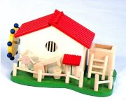Деревянная музыкальная игрушка 'Водяная мельница', Benho [YT1135b]