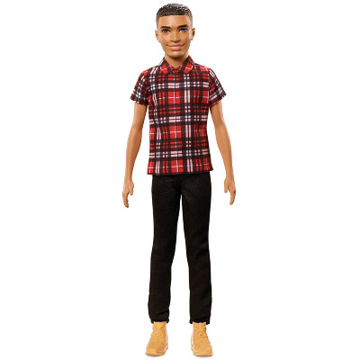 Кукла Кен, худощавый (Slim), из серии &#039;Мода&#039;, Barbie, Mattel [FNH41] Кукла Кен, худощавый (Slim), из серии 'Мода', Barbie, Mattel [FNH41]