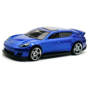 Коллекционная модель автомобиля Porsche Panamera - HW City 2014, синий металлик, Hot Wheels, Mattel [BDC82]