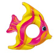 Круг надувной 'Рыбка', розово-желтый, 3-6 лет, Intex [59216NP]