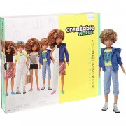 Игровой набор с шарнирной куклой 'Делюкс' из серии 'Creatable World', Mattel [GGG56]