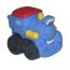 * Мини-машинка 'Парововоз синий', 6см, Tonka, Playskool-Hasbro [08610-02] - 08610-2.jpg
