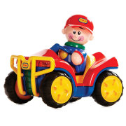 * Развивающая игрушка 'Красный квадроцикл с фигуркой - Сафари' из серии 'Первые друзья', Tolo [87391]