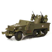 Модель 'Американская бронемашина с зенитным орудием U.S. M16 Multiple Gun Motor Carriage', (Нормандия, 1944), 1:72, Forces of Valor, Unimax [85043]