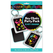 Набор для детского творчества 'Брелоки для ключей', Scratch Art, Melissa&Doug [5921]