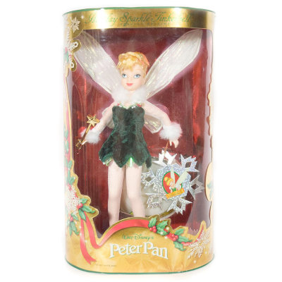 Кукла &#039;Тинкер Бель&#039; (Tinker Bell), из серии &#039;Рождественские Принцессы&#039;, коллекционная, Disney, Barbie, Mattel [25566] Кукла 'Тинкер Бель' (Tinker Bell), из серии 'Рождественские Принцессы', коллекционная, Disney, Barbie, Mattel [25566]