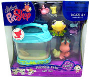 Подарочный набор 'Аквариум', с Крабом и Лягушкой, Littlest Pet Shop, Hasbro [90389]