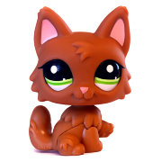 Игрушка 'Петшоп из мешка - коричневая Кошка', серия 5, Littlest Pet Shop, Hasbro [37096-2440]