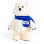 Мягкая игрушка 'Белый Медведь – символ Олимпиады Сочи-2014', 32 см, Sochi2014.ru [2095631/GT5568]