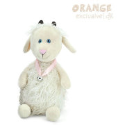 Мягкая игрушка 'Козлёнок-девочка', белая, 15 см, Orange Exclusive [OS062/15AB]