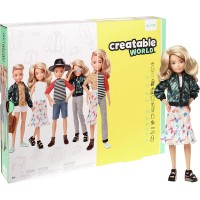 Игровой набор с шарнирной куклой 'Делюкс' из серии 'Creatable World', Mattel [GGT67]