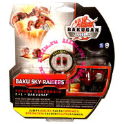 Прыгающий Бакуган Baku Sky Raiders - Fusion Dragonoid, красный, 3 сезон 'Бакуган: Вторжение Гандалианцев', Bakugan Battle Brawlers: Gundalian Invaders [49898]