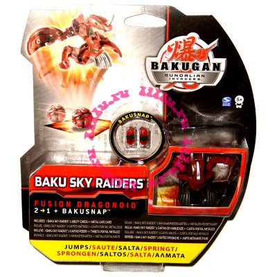 Прыгающий Бакуган Baku Sky Raiders - Fusion Dragonoid, красный, 3 сезон 'Бакуган: Вторжение Гандалианцев', Bakugan Battle Brawlers: Gundalian Invaders [49898] Прыгающий Бакуган Baku Sky Raiders - Fusion Dragonoid, красный, 3 сезон 'Бакуган: Вторжение Гандалианцев', Bakugan Battle Brawlers: Gundalian Invaders [49898]