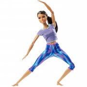 Шарнирная кукла Barbie 'Йога', из серии 'Безграничные движения' (Made-to-Move), Mattel [GXF06]