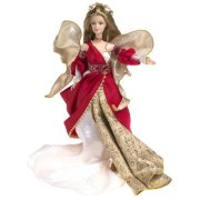 Кукла Барби 'Рождественский Ангел - 2001 год' (Holiday Angel Barbie Collector Edition 2001), коллекционная, Mattel [29769]