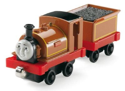 Паровоз 'Дюк' с угольным вагоном, Томас и друзья. Thomas&amp;Friends Take-n-Play, Fisher Price [T0197] Паровоз 'Дюк' с угольным вагоном, Thomas&amp;Friends Take-n-Play, Фишер Прайс [T0197]