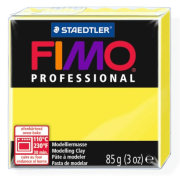 Полимерная глина FIMO Professional, желтая, 85г, FIMO [8004-1]