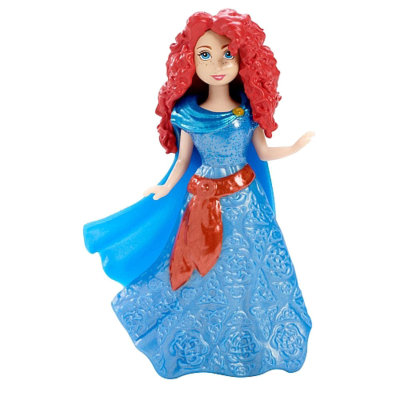 Мини-кукла &#039;Мерида&#039;, 9 см, из серии &#039;Принцессы Диснея&#039;, Mattel [BDJ64] Мини-кукла 'Мерида', 9 см, из серии 'Принцессы Диснея', Mattel [BDJ64]