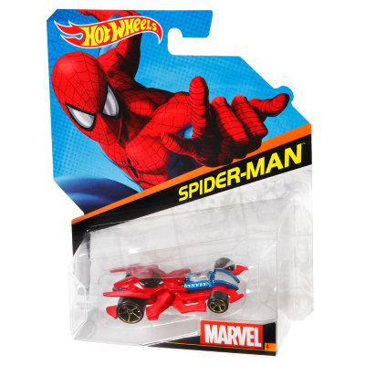 Коллекционная модель автомобиля Spider-Man, из серии Marvel, Hot Wheels, Mattel [BDM72] Коллекционная модель автомобиля Spider-Man, из серии Marvel, Hot Wheels, Mattel [BDM72]