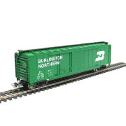 Товарный вагон 'Burlington Northern', зеленый, масштаб HO, Mehano [T081-17863]