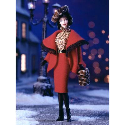 Кукла Барби &#039;Зима в Монреале&#039; (Winter In Montreal Barbie), из серии &#039;Городские сезоны&#039;, коллекционная, Mattel [22258] Кукла Барби 'Зима в Монреале' (Winter In Montreal Barbie), из серии 'Городские сезоны', коллекционная, Mattel [22258]