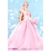 Кукла 'Пожелания ко дню рождения' (Birthday Wishes), коллекционная Barbie, Mattel [C0860]