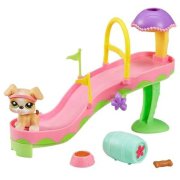 Игровой набор Littlest Pet Shop - Бульдожка на горках [52305]