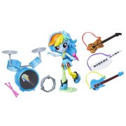 Игровой набор 'Класс рок-музыки' с мини-куклой Rainbow Dash, 12см, шарнирная, My Little Pony Equestria Girls Minis (Девушки Эквестрии), Hasbro [B9484]